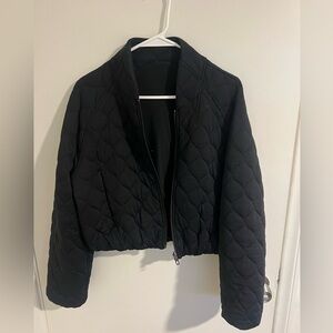 Lululemon Quilted Black Bomber